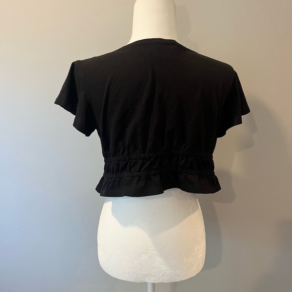 Princess Polly Jamison Reid Crop Top Black - Picture 5 of 7